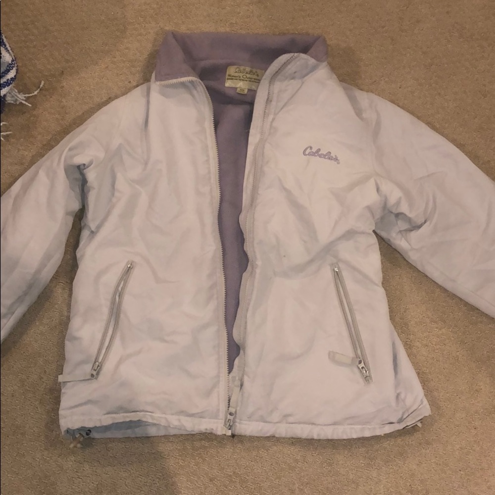 Cabella’s hiking/outdoor jacket w/ inside pockets.